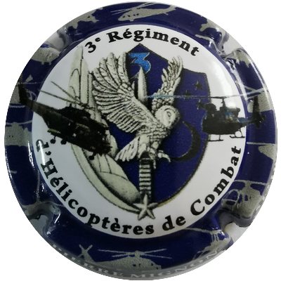 Insigne d'honneur du 3e régiment d'hélicoptères de combat
Cuvée spéciale à  500 exemplaires fait en 2020.
