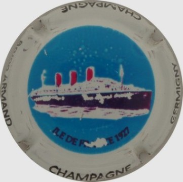 N°06 Série de 6 (bateaux), Ile de France, 1927
Photo Champ'Alsacollection
