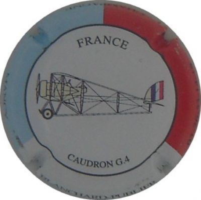 N°05 Série avion, France CAUDRON G.4
Merci à  Champ'Alsacollection pour sa participation
