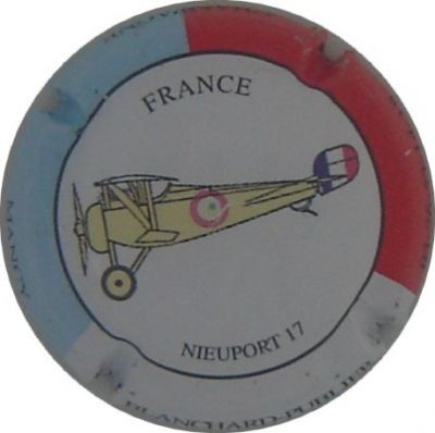 N°05 Série avion, France NIEUPORT 17
Merci à  Champ'Alsacollection pour sa participation
