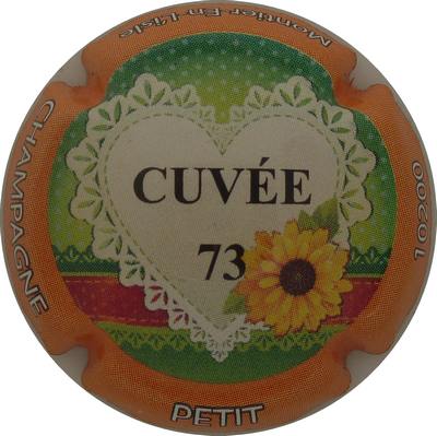 N°23 série de 6 (Cuvée 73), contour orange
Photo Champ'Alsacollection
