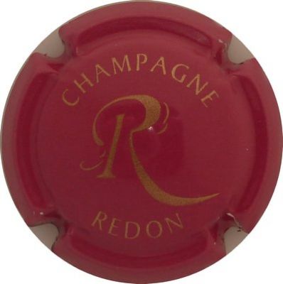 N°24a Rose et or, REDON en majuscule
Photo Champ'Alsacollection
