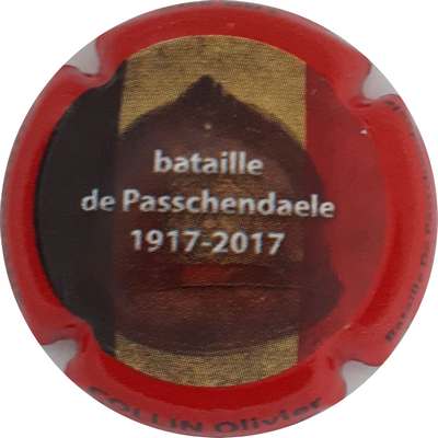 N°13 100 ans de la bataille de Passchendaele, contour rouge
Photo Patrick PLICHARD
