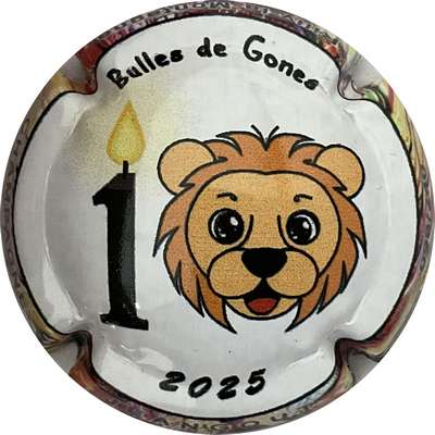 N°NR Bulles de Gones, 10 ans, 2025, 240 expl
Photo Bruno HEBMANN GONTIER
Mots-clés: NR
