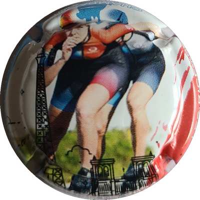 N°70v Série de 38 (sports 2024) 23 sur 38, roller
Photo Joëlle MENNERET
