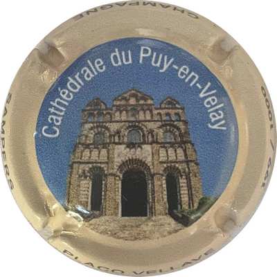 N°25f Cathédrale du puy en velay, contour crème, 1000 expl
Photo Bruno HEBMANN GONTIER
