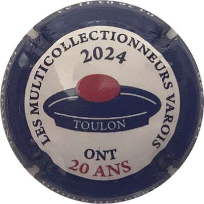 N°268 2024, 20 ans des collectionneurs varois, contour bleu, 240 expl
Photo Bruno HEBMANN GONTIER
