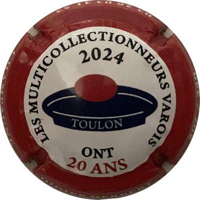 N°268b 2024, 20 ans des collectionneurs varois, contour rouge, 240 expl
Photo Bruno HEBMANN GONTIER
