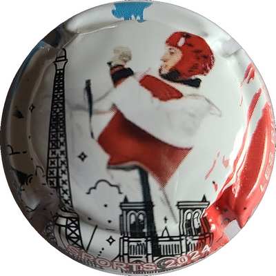 N°70y Série de 38 (sports 2024) 26 sur 38, taekwondo
Photo Joëlle MENNERET
