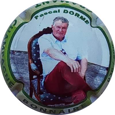 N°27b Pascal Dorme, contour vert clair
Photo Christophe LELU
