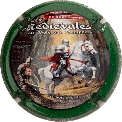 N°28a Médiévales 2025, contour vert
Photo Bruno HEBMANN GONTIER
