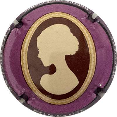 N°02b Camée, contour violet foncé
Photo Bruno HEBMANN GONTIER
