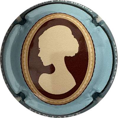 N°02c Camée, contour bleu foncé
Photo Bruno HEBMANN GONTIER
