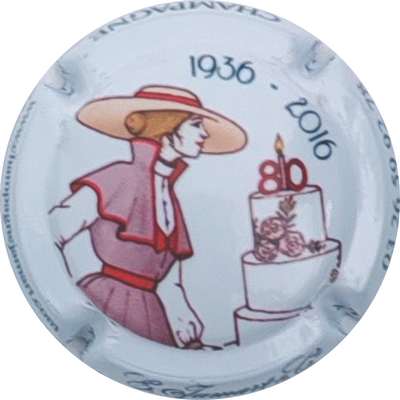 N°30i 80 ans, fond blanc
Photo Christophe LELU
