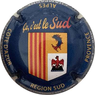 N°31a Blason, ça c'est le sud, 800 expl
Photo Bruno HEBMANN GONTIER
