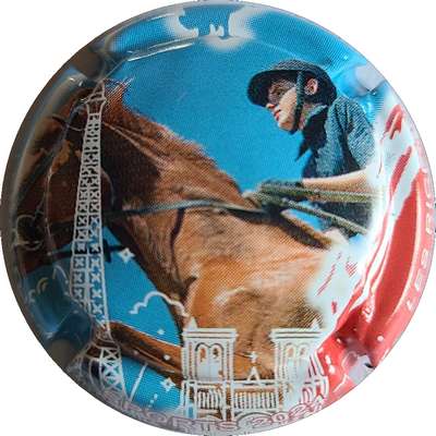 N°70zg Série de 38 (sports 2024) 34 sur 38, équitation
Photo Joëlle MENNERET
