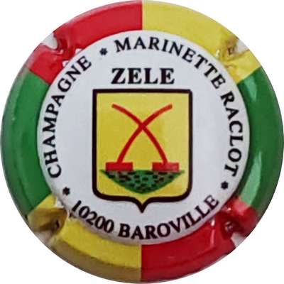 N°56s ZELE, contour vert rouge et jaune, sans date
Photo Christophe LELU
