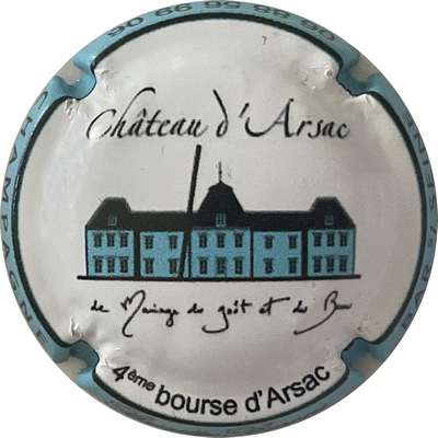 N°57d 4ème bourse d'arsac, château d'arsac 
Photo Bruno HEBMANN GONTIER
