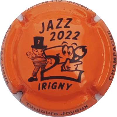 N°58a Jazz 2022, orange et noir
Photo Christophe LELU
