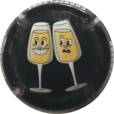 N°NR Série de 6, 2 flûtes, fond noir 
Photo Joëlle MENNERET
Mots-clés: NR