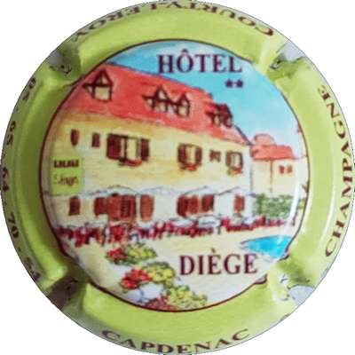 N° 65a Hötel Diege, contour pistache
Photo Christophe LELU
