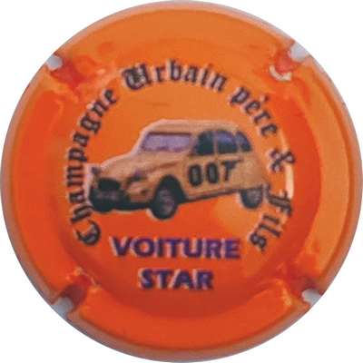 N°68s Voiture star, 2CV, fond orange
Photo Christophe LELU
