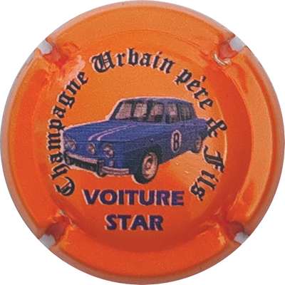 N°68v Voiture star, R8 Gordini, fond orange
Photo Christophe LELU
