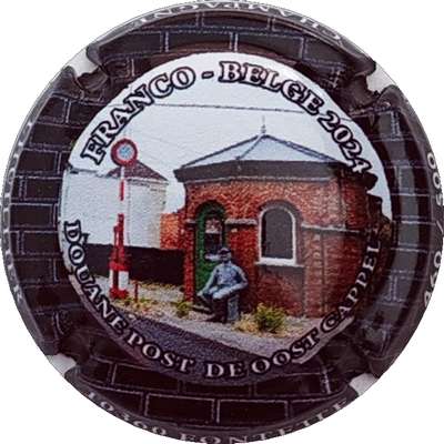 N°083f Douane post, contour noir,2024 
Photo Christophe LELU
