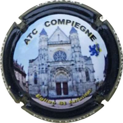 N°76h ATC Compiegne, église Saint Antoine, contour noir
Photo Jacky MICHEL
