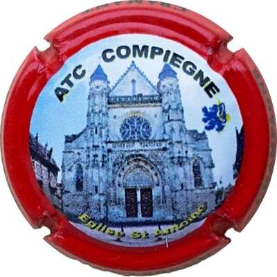 N°76i ATC Compiegne, église Saint Antoine, contour rouge
Photo Jacky MICHEL
