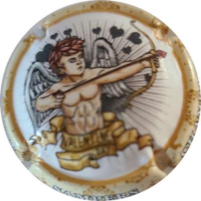 N°NR Série de 6  (angelot), contour crème
Photo Joëlle MENNERET
