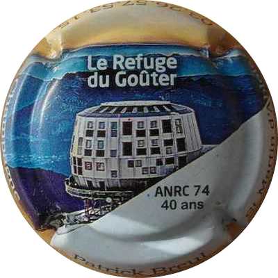 N°020e ANRC 74 40 ans. Le Refuge du Goà»ter
Photo THIERRY Jacques
