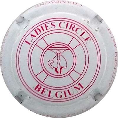 N°19x Ladies circle, belgique, blanc et rouge, dessin et lettres fines
Photo Gérard T
Mots-clés: NR