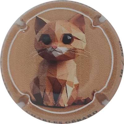 N°34a Chat, fond marron, 500 expl
Photo Joëlle MENNORET
