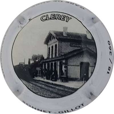 N°NR Gare de Clerey, 360 expl
Photo Joëlle MENNERET
