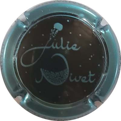 N°01d Noir, contour turquoise
Photo Joëlle menneret
