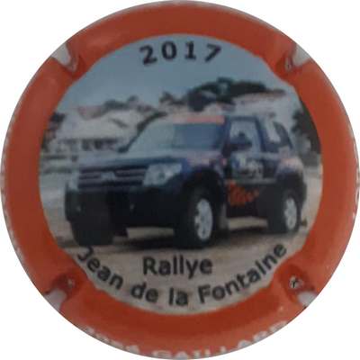 N°16e 2017 Rallye Jean de la Fontaine, 6/6, contour orange
Photo Patrick PLICHARD
