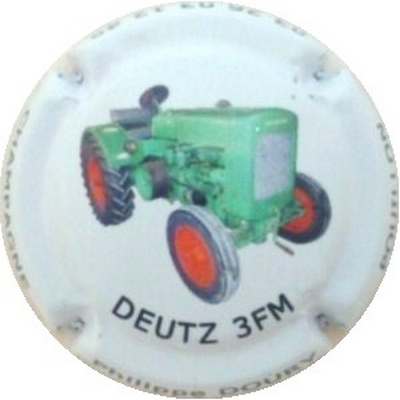 N°135e Tracteur ancien, Deutz 3FM
Photp J.R.
