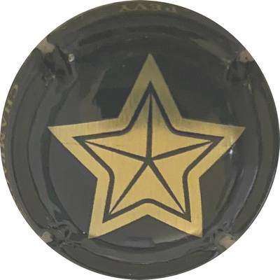 N°12a Noir, étoile or, Pévy sur contour
Photo MH Millot
