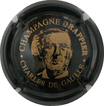 N°16 noir et or, cuvée Charles de Gaulle
Photo GOURAUD Jacques
