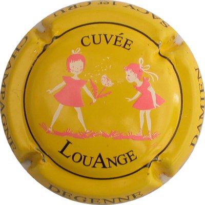 N°57e Cuvée Lou Ange, fond jaune
Merci à  Jacques GOURAUD
