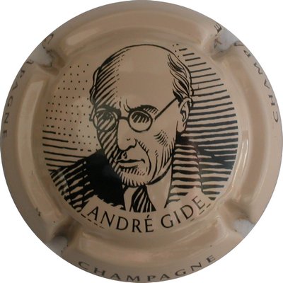 N°0716 André Gide, fond crème
Photo GOURAUD Jacques
