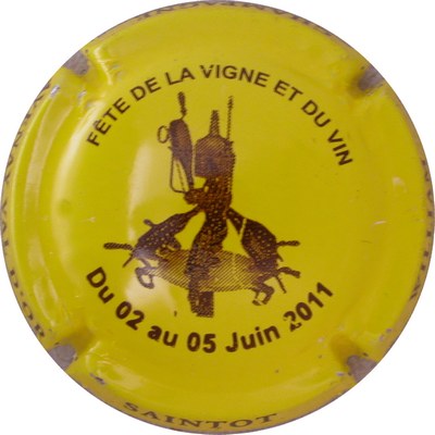 N°02e Série de 4, tourniquet 2011, jaune et marron
Photo GOURAUD Jacques
