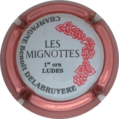 N°08 Série de 6, LES MIGNOTTES, contour rosé
Photo GOURAUD Jacques
