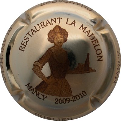 N°07 Série La Madelon, Or fin et marron, Restaurant la Madelon
Photo GOURAUD Jacques
