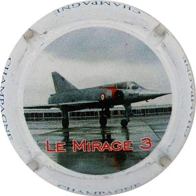 NR Série (AVIONS DE CHASSE) Le Mirage 3
Photo Jacky MICHEL
