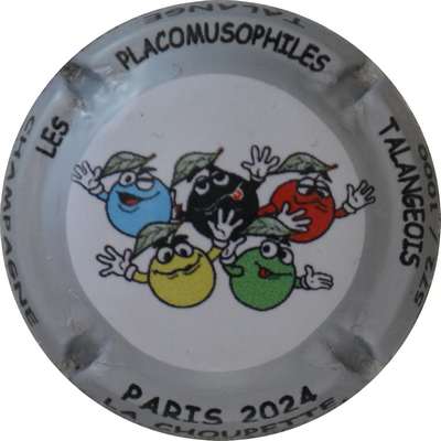 N°NR Les Placos Talangeois, Paris 2024, contour gris, 1000 expl
Photo Jacques GOURAUD
Mots-clés: NR