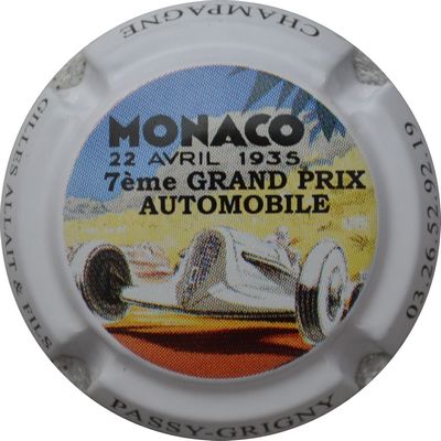 N°03 Série de 8 (GP Monaco), 1935
Photo GOURAUD Jacques
