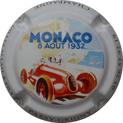 N°03 Série de 8 (GP Monaco), 1937
Photo GOURAUD Jacques
