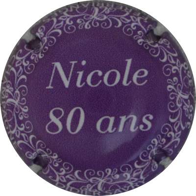 N°NR Nicole 80 ans, 360 expl
Photo Jacques GOURAUD
Mots-clés: NR